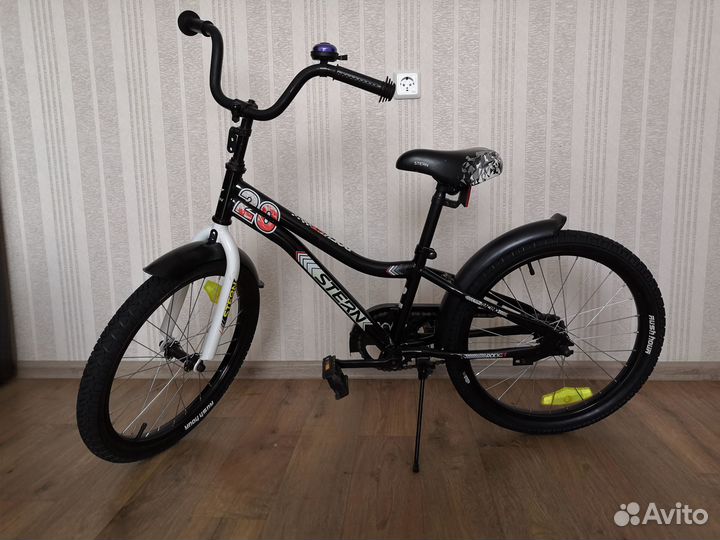 Велосипед детский Stern 20 с доп колёсами