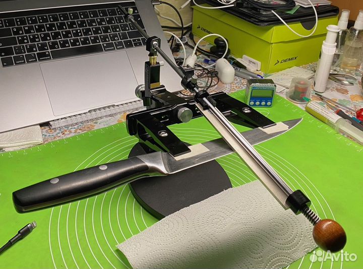 Заточка ножей, ножниц, опасных бритв