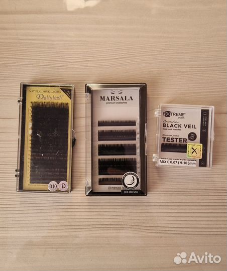 Набор для наращивания ресниц с манекеном
