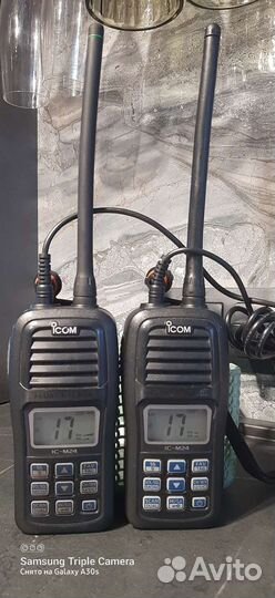 Рация float'N flash VHF marine IC-M24