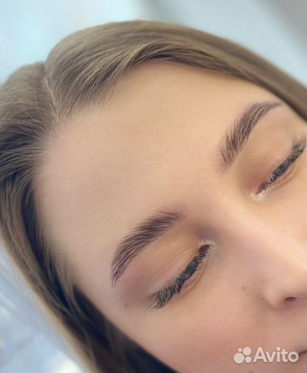 Оформление бровей