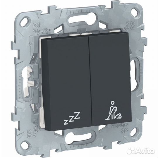 Двухклавишный выключатель-кнопка Schneider Electri
