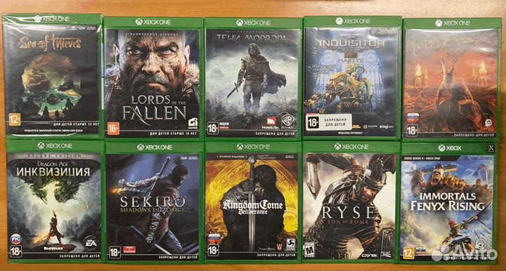 Xbox One ролевые игры