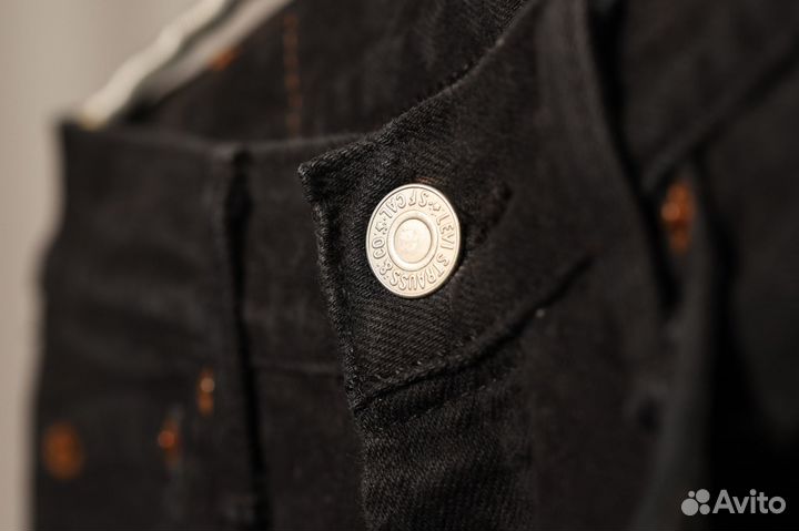 Джинсы Levi's 501 черные