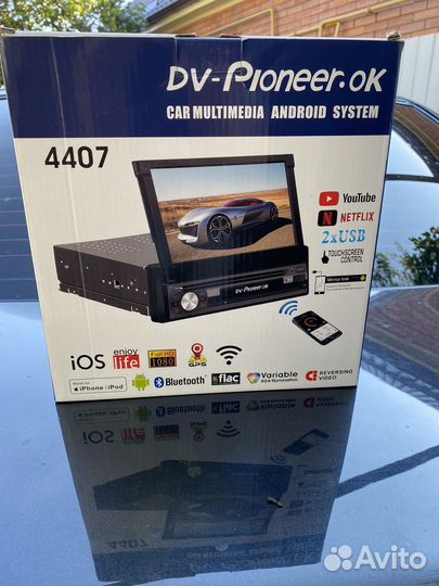 Автомагнитола 1din android