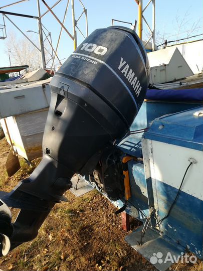 Амур-м +ямаха 100, 4 тактный