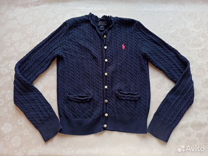 Кардиган Polo Ralph Lauren 12 14 оригинал