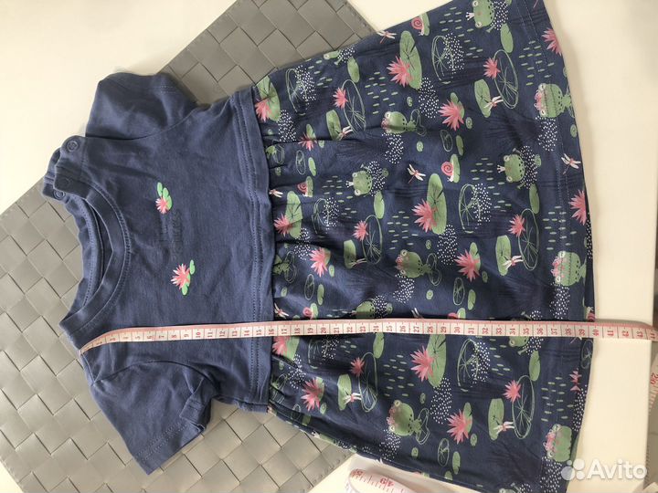 Платье летнее для девочки 80