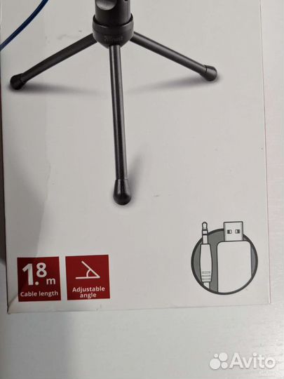 Микрофон Trust Mico GXT212 USB/3,5мм