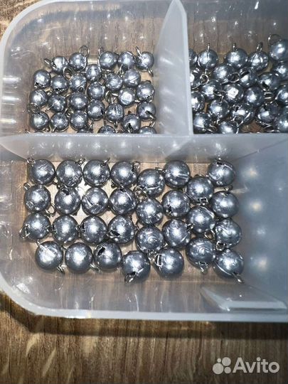 Набор микрочебурашек 1,1.5,2,2.5,3 гр. 150шт