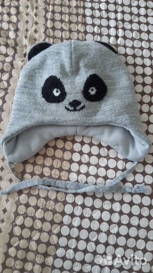 Шапка для мальчика демисезонная, р. 46-48