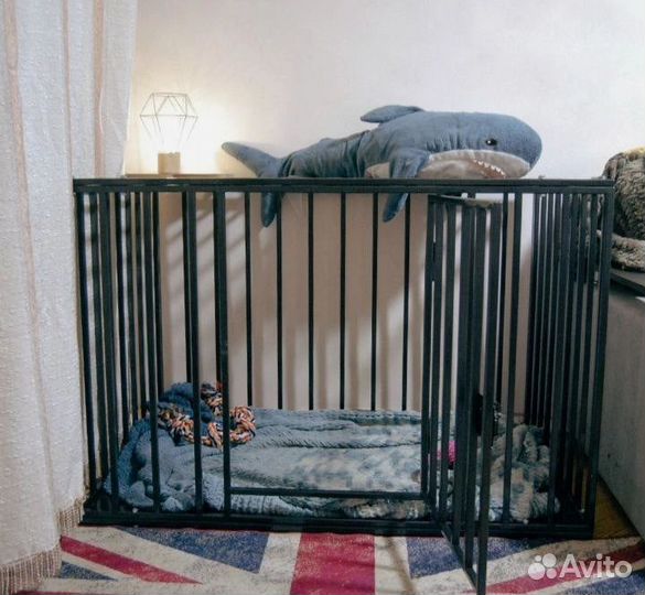 Усиленная клетка для собак