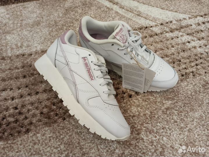 Кожаные кроссовки Reebok, оригинал 100%