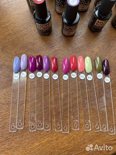 Набор гель лаков бу