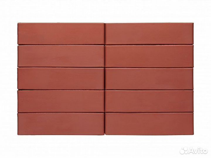Лицевой кирпич Железногорск Терракот Гладкий