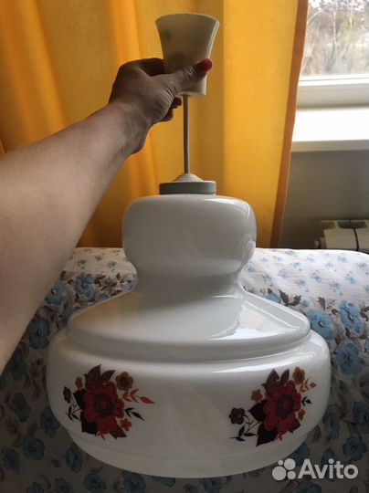 Люстра СССР плафон