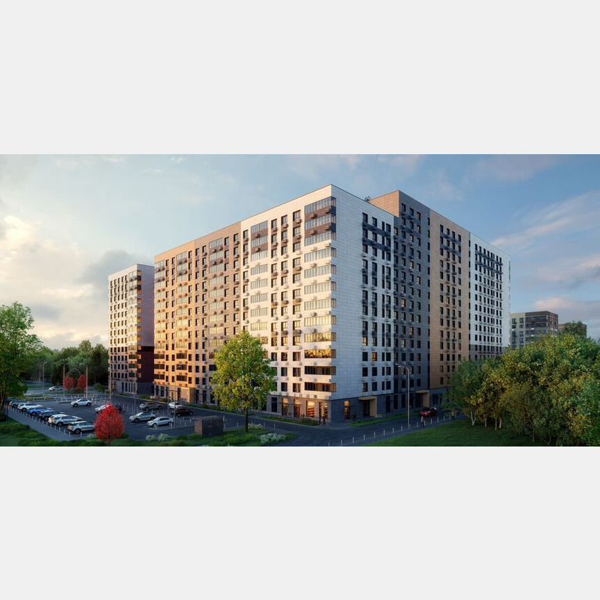 1-к. квартира, 34,2 м², 11/15 эт.