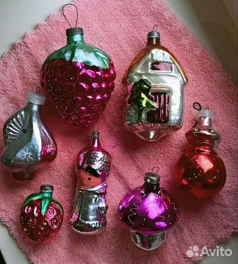 Новогодние игрушки СССР