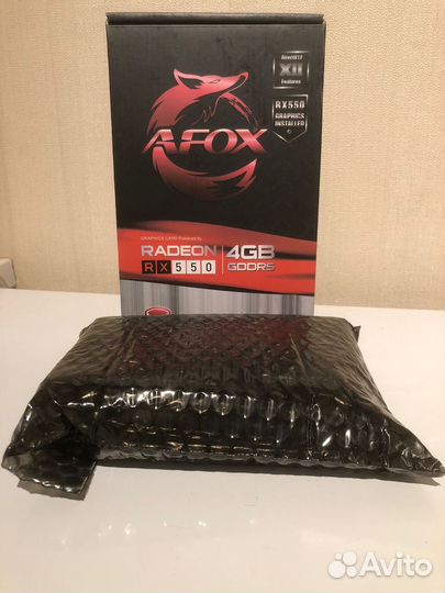 Видеокарта rx550