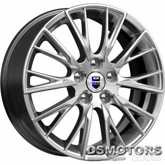 Диски Солт 6.5/17 5x114.3 ET40 d66.1 дарк платинум