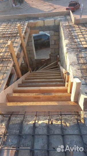 Монолитные лестницы