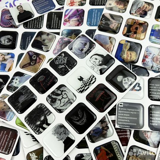 3d стикеры-наклейки опт