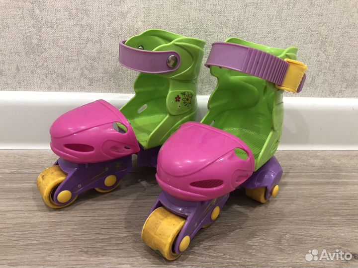 Роликовые коньки детские раздвижные
