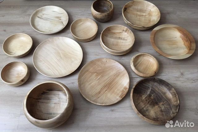 Посуда из дерева