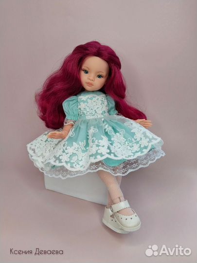 Платье для кукол Паола Рейна под заказ