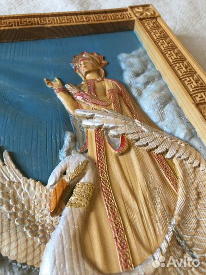 Картина из дерева, Славянские боги, Лада, Жива