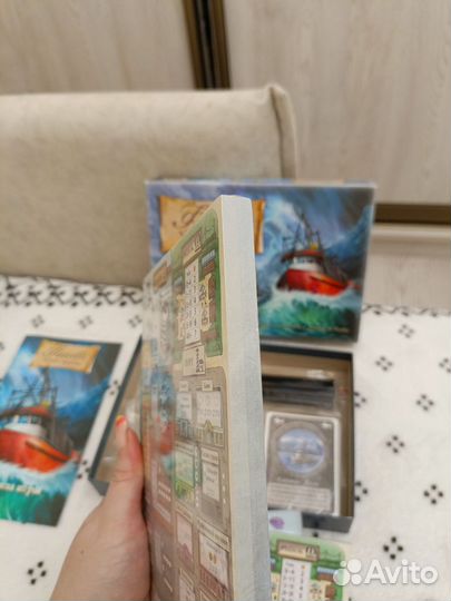 Настольная игра Флот Улов кубов + набор блокнотов