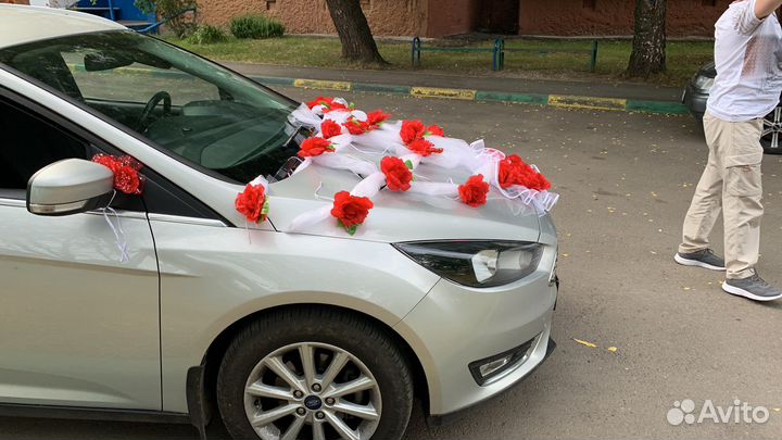 Свадебные ленты на машину на прокат.аренда