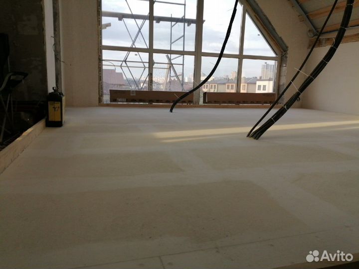 Сухая стяжка пола (Knauf супер пол)