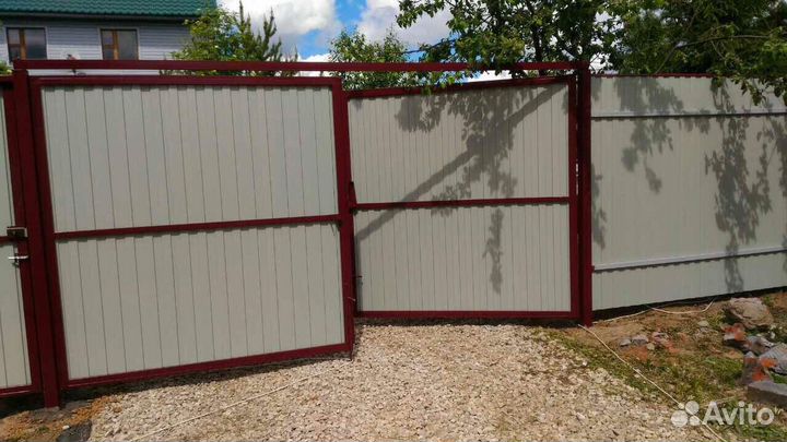 Ворота калитки заборы