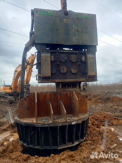 Аренда вибропогружателя ice 815