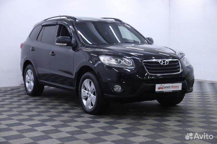 Hyundai Santa Fe 2.2 AT, 2011, 168 500 км