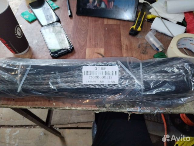 Кевларовый трос на лебёдку 10мм/25м