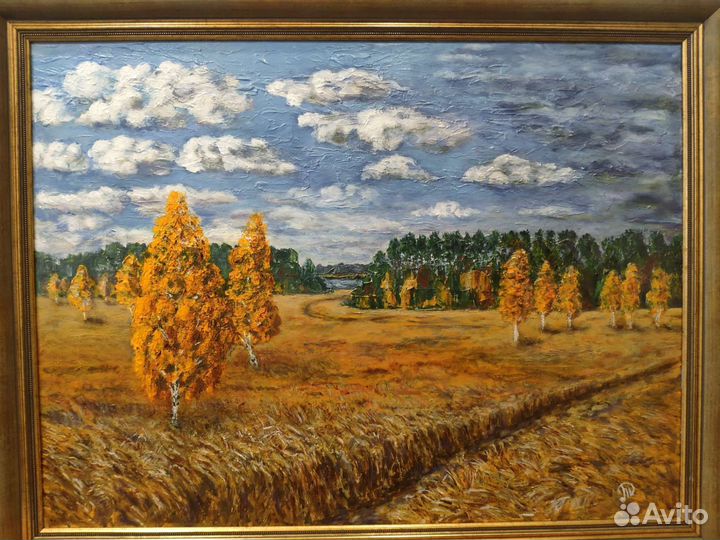 Картина акрилом на холсте