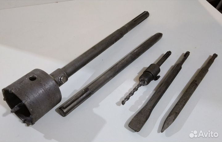 Коронка 68мм пика зубило хвостовик SDS-MAX, plus