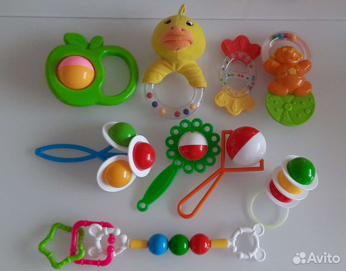 Игрушки погремушки грызунки