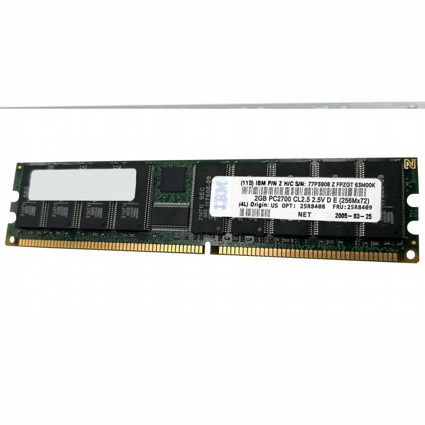 [25R8408] Оперативная Память Ibm 77p3908 Ddr 2048mb 25r8408