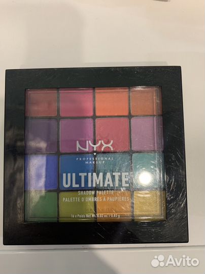 Палетка теней nyx ultimate