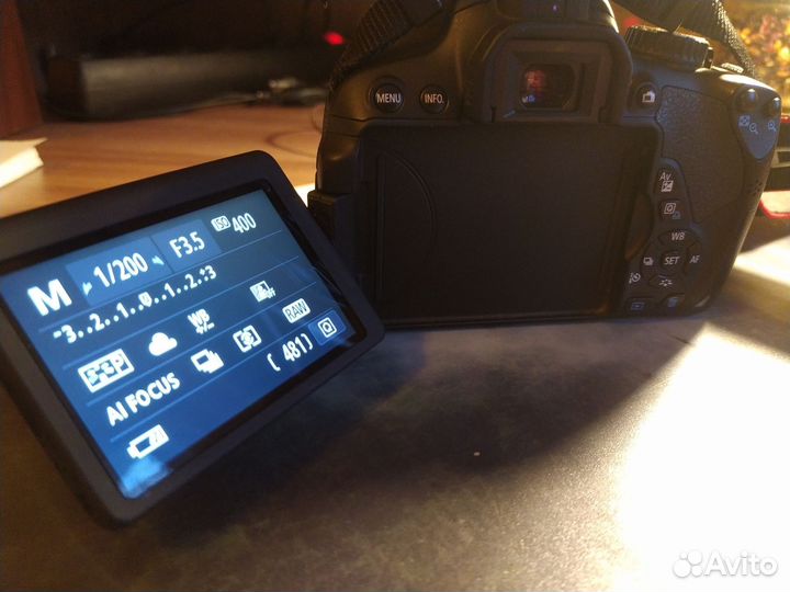 Фотоаппарат canon eos 650d