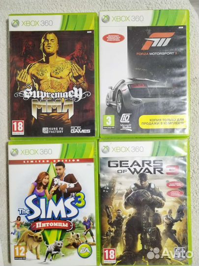 Продаю диски для xbox360