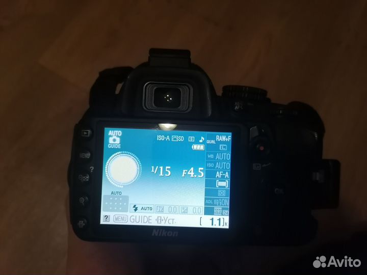Зеркальная камера nikon d3100 kit