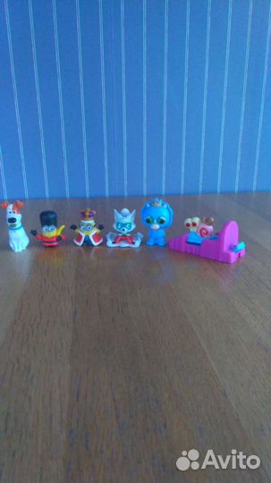 Игрушки фигурки McDonald's Бургер Кинг пакетом