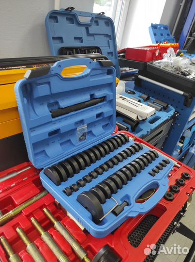 Набор оправок для запрессовки подшипников, сальник