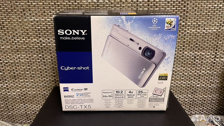 Компактный фотоаппарат Sony Сyber-shot dsс-тx5