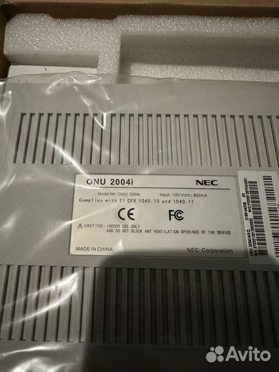Оптический терминал NEC