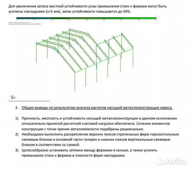 Навес из металлопрофиля, 5 дней, 5х8 c-4357